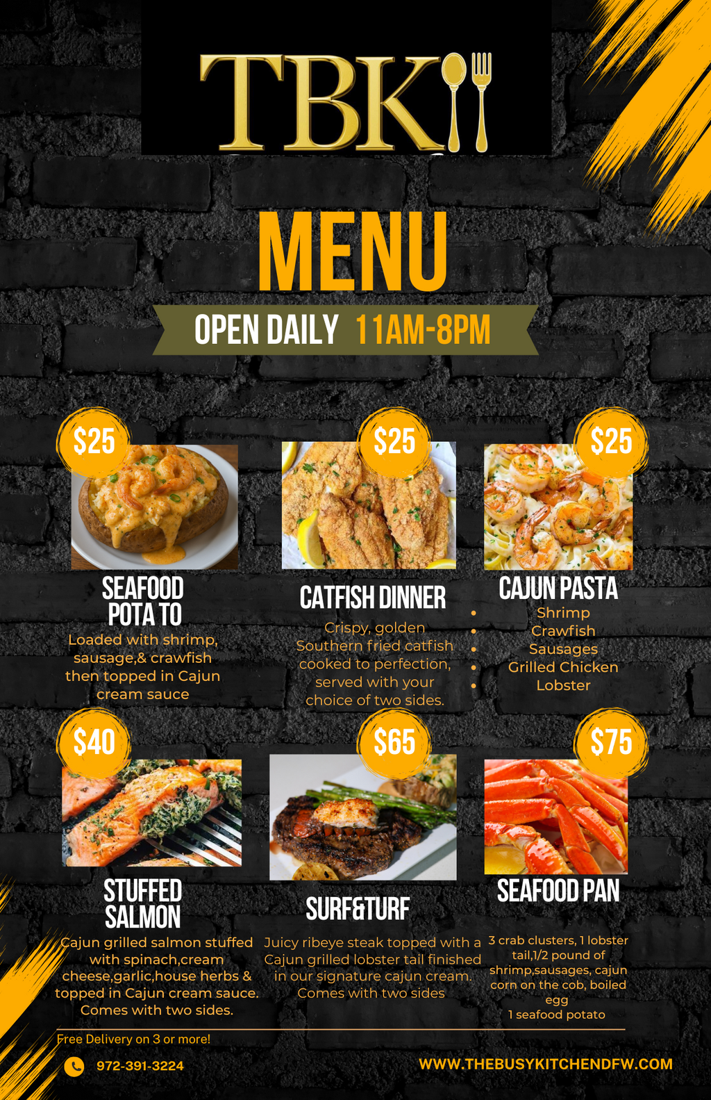 Daily Menu